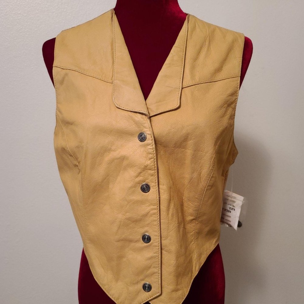 Vintage buttery soft Wilson's Leather vest